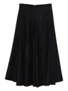 Susanne Bommer Flared Skirt In Black