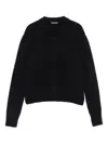 Susanne Bommer Long-sleeved Cardigan In Black