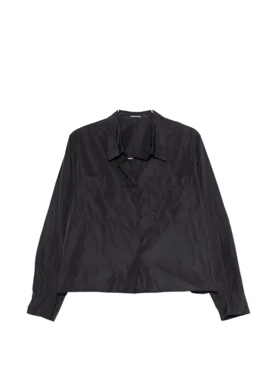 Susanne Bommer Patch-pocket Long-sleeve Shirt In 블루