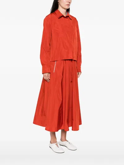 Susanne Bommer Patch-pocket Shirt In Orange