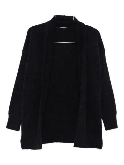 Susanne Bommer Cardigan Mit Schalkragen In Black