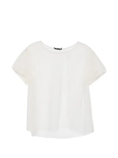 Susanne Bommer Sheer Short-sleeve T-shirt In Neutral