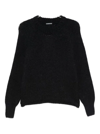 Susanne Bommer Sweaters Blue In Black
