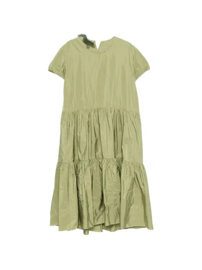 Susanne Bommer Tiered Dress In Green