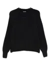 Susanne Bommer Sweaters Blue In Black