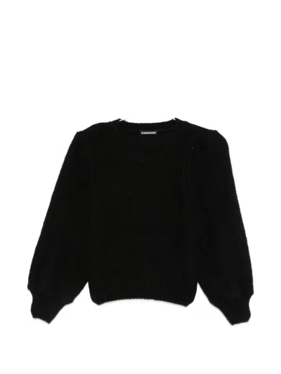 Susanne Bommer Wool Crewneck Jumper In Black
