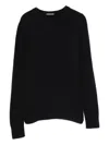 Susanne Bommer Wool Crewneck Sweater In Black