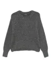 Susanne Bommer Wool Crewneck Sweater In Gray