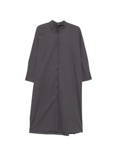 Susanne Bommer Yoke-detail Shirt Dress In Animal Print