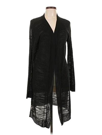 Pre-owned Susina Cardigan Sweater In Black