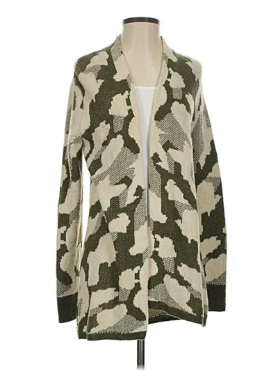 Pre-owned Susina Cardigan Sweater In Green