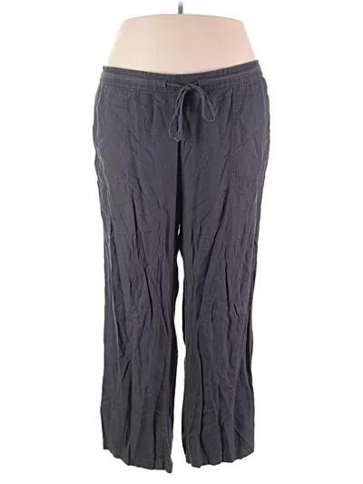 Pre-owned Susina Casual Pants In Gray