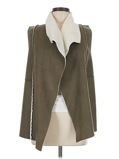 Pre-owned Susina Coat In Green