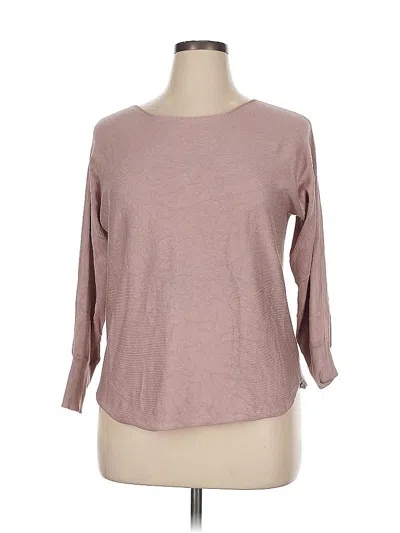 Pre-owned Susina Pullover Sweater In Pink