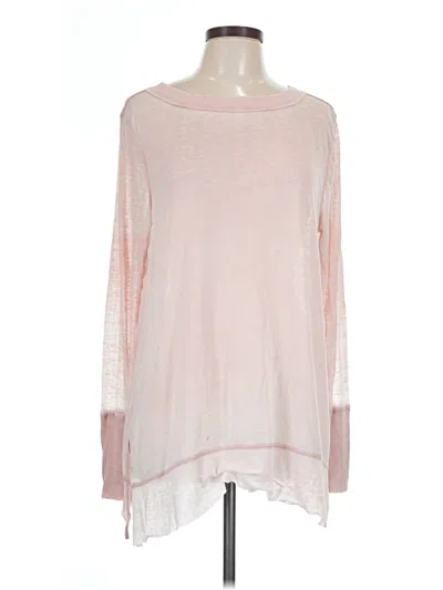 Pre-owned Susina Pullover Sweater In Pink