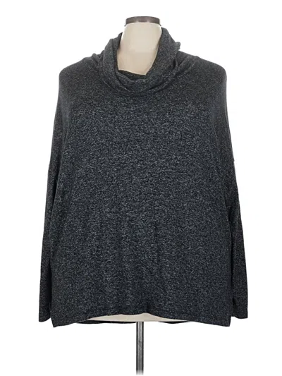 Pre-owned Susina Turtleneck Sweater In Gray
