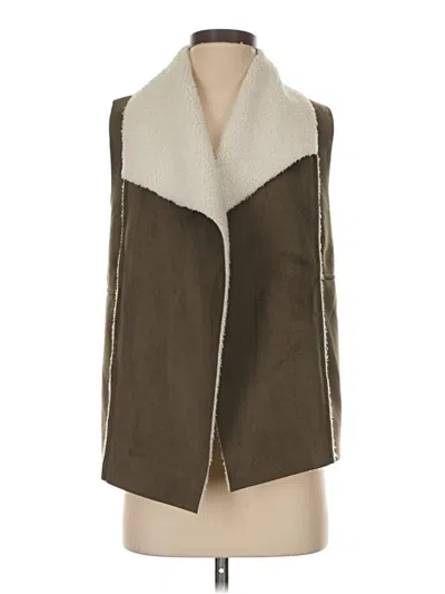 Pre-owned Susina Vest In Brown
