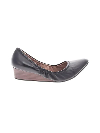 Pre-owned Susina Wedges In Black