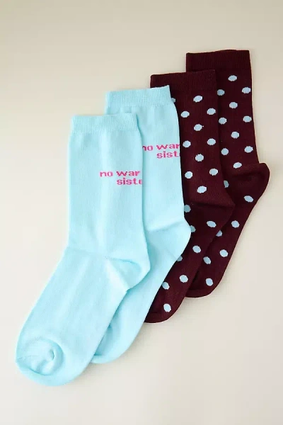 Susmie's Socks, Set Of 2 In Multi