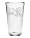 Susquehanna Glass Company Set Of 4 Creepin' It Real 16oz Pint Glasses