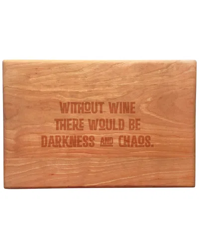 Susquehanna Glass Darkness & Chaos Artisan Cherry Board