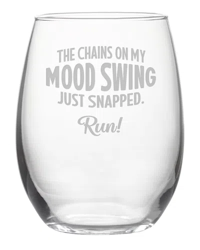 Susquehanna Glass Dnu Unprofitable  Mood Swing Stemless Wine & Gift Box