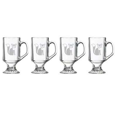 Susquehanna Glass Fox Footed Coffee Mug In Clear