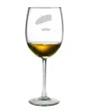 Susquehanna Glass French Beret Set Of 4 Wine Glasses