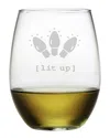 Susquehanna Glass Lit Up Set Of 4 Stemless Glass