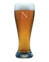 Susquehanna Glass Monogrammed Set Of Four 23oz Weizenbier Glasses