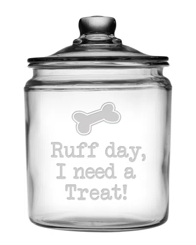 Susquehanna Glass Ruff Day Half Gallon Jar