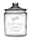 Susquehanna Glass Ruff Day Half Gallon Jar