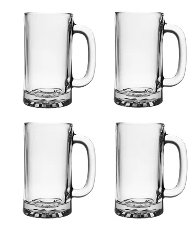 Susquehanna Glass Set Of Four 16oz Pub Mugs