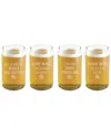 Susquehanna Glass Set Of Four Beers Are Better Glass Beer Cans