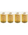 Susquehanna Glass Set Of Four Good Beer Glass Beer Cans