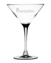 Susquehanna Glass Set Of Four Santatini 7.25oz Glasses