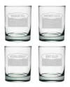 Susquehanna Set Of 4 On The Rocks14oz Double Old Fashioned Glasses