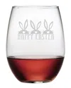 Susquehanna Set Of Four 21oz Easter Bunnies Stemless Glasses