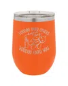 Susquehanna Voodoo Onto Others Orange Insulated Stemless Tumbler With Lid