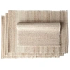 Sustainable Threads Biscotti Placemats In Brown
