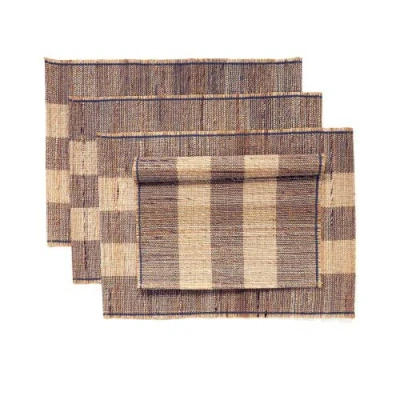 Sustainable Threads Biscotti Placemats In Brown