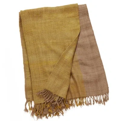 Sustainable Threads Haldi Block In Yellow