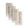 Sustainable Threads Hand Block Printed Napkins In Multi