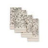 Sustainable Threads Hand Block Printed Napkins In Neutral