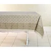 Sustainable Threads Hand Block Printed Tablecloth In Neutral