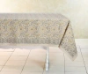 Sustainable Threads Hand Block Printed Tablecloth In Orange