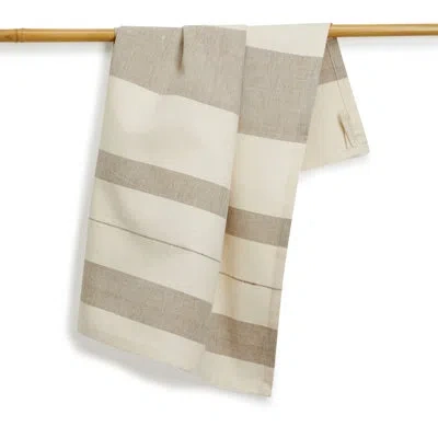 Sustainable Threads Lyon Kitchen Tea Towel In Chai