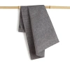 Sustainable Threads Timeless Organic Ikat Handwoven Kitchen Towels In Gray