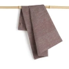 Sustainable Threads Timeless Organic Ikat Handwoven Kitchen Towels In Gray