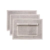 Sustainable Threads Villa Placemats In Gray